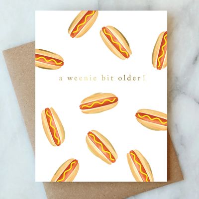 Hot Dog Weenie Birthday
