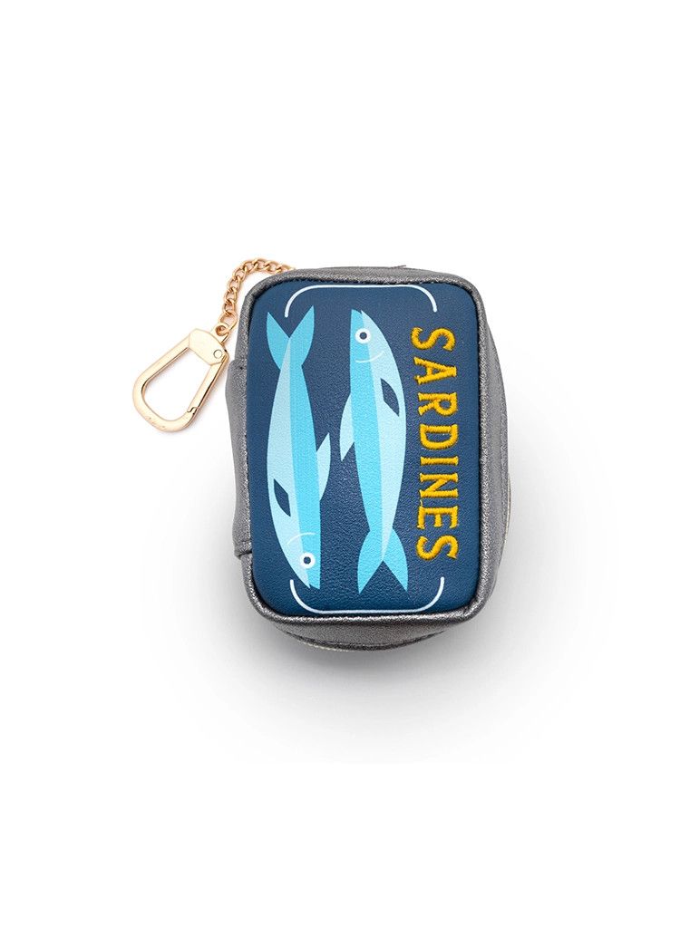 2-in-1 Bag Charm &amp; Reusable Bag Canned Sardines