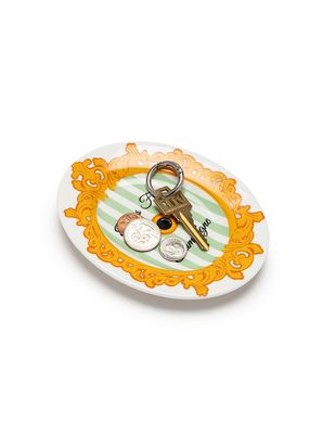 Ceramic Trinket Tray Press For Champagne