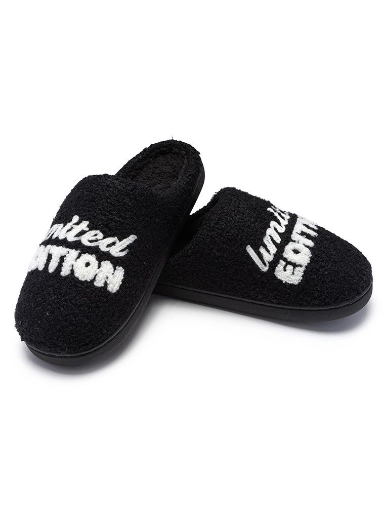 Slippers Limited Edition Black