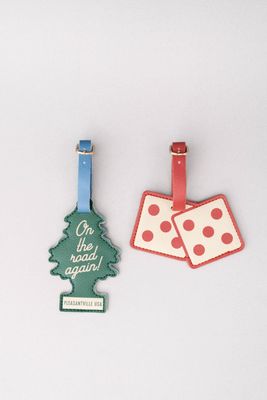 Road Trip Luggage Tag Tree