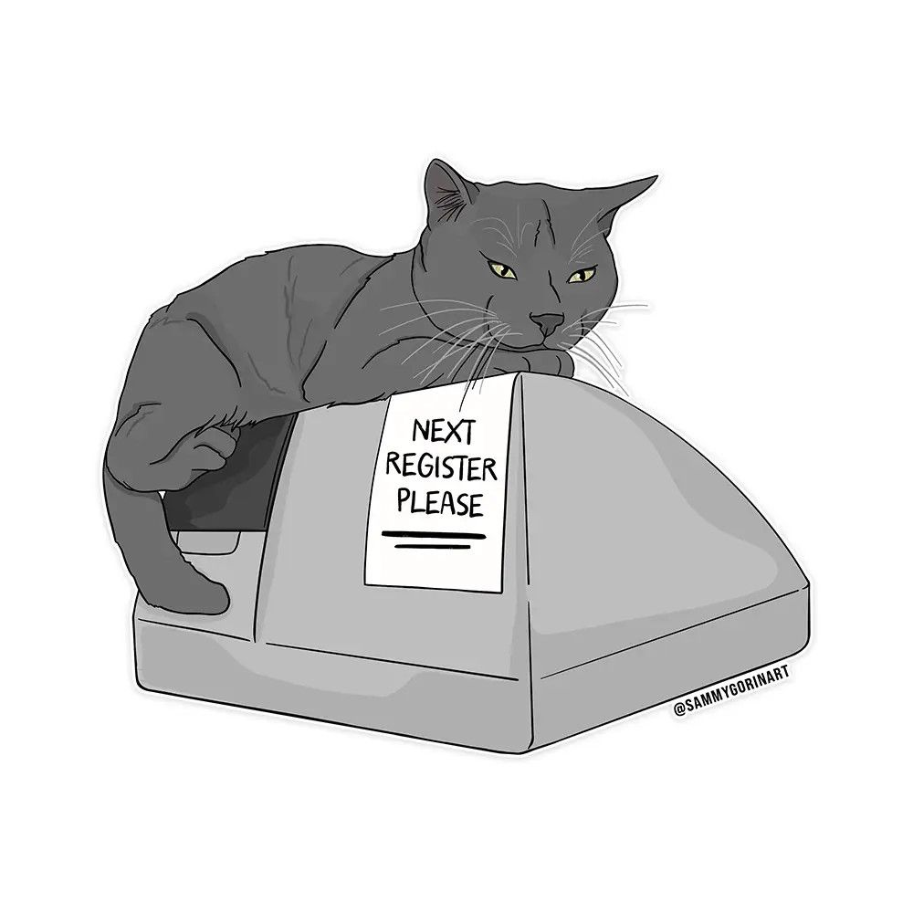 Bodega Cat, New York City, Sticker