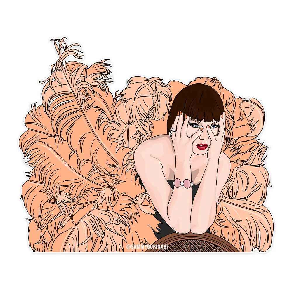 And, Baby, That&#39;s Showbiz, Tloas Sticker
