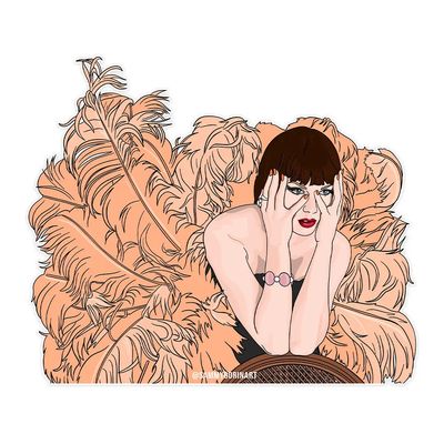 And, Baby, That&#39;s Showbiz, Tloas Sticker