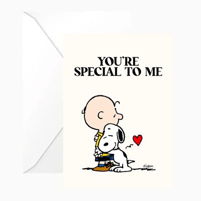 Double Snoopy &quot;You&#39;re Special To Me&quot; Card