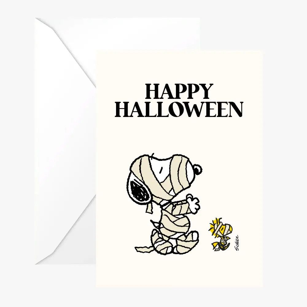 Snoopy &quot;Mummy&quot; Double Card