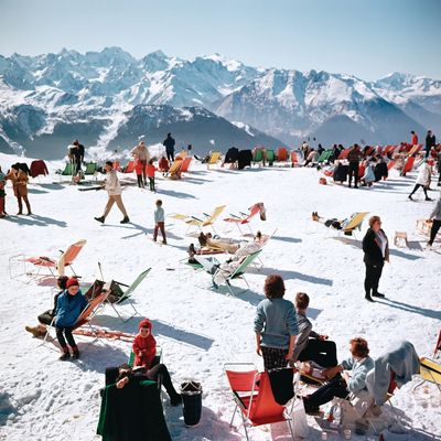 Verbier Vacation Slim Aarons 1000 Piece Puzzle