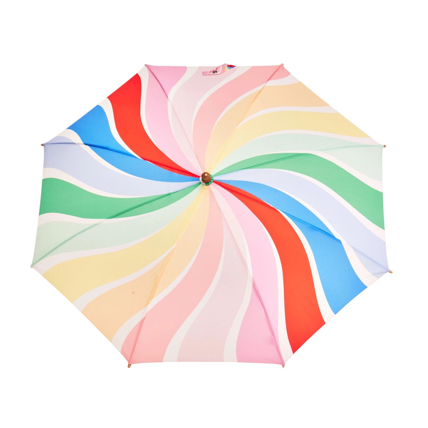 Meri Meri Rainbow Stripes Kids Duck Umbrella