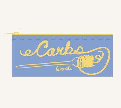 Carbs Spaghetti Pencil Case