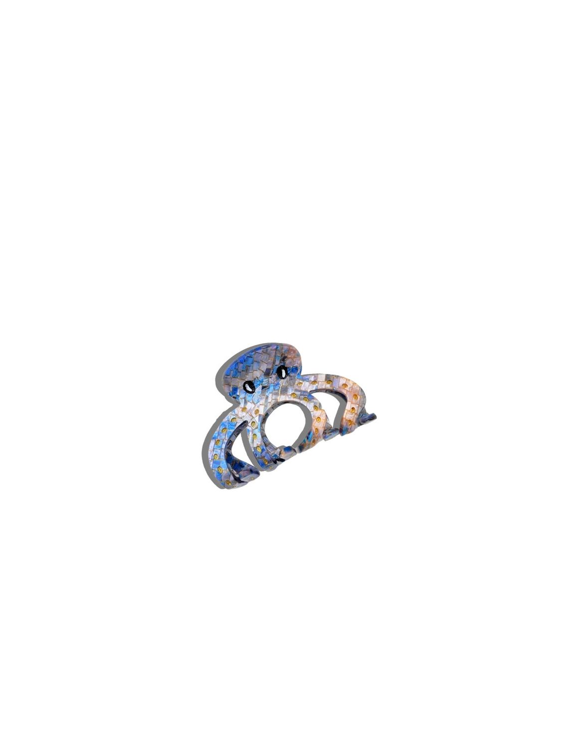 Solar Eclipse Mini Octopus Hair Claw