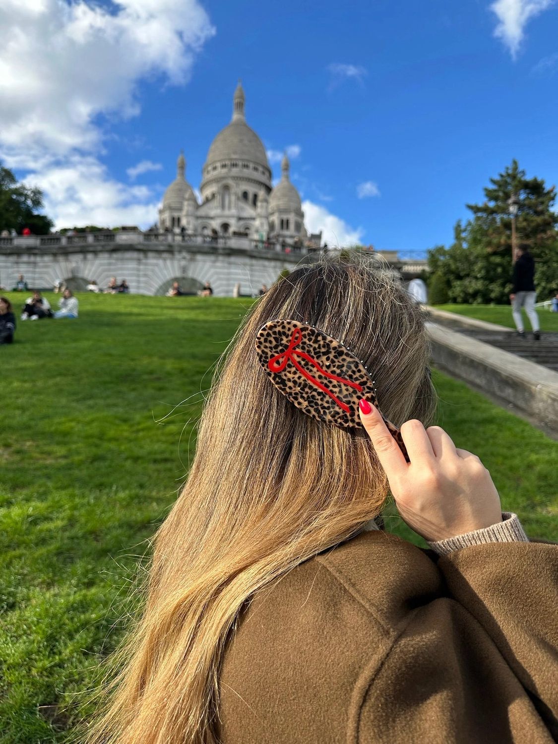 Leopard Bow Amazing Hair Day Brush