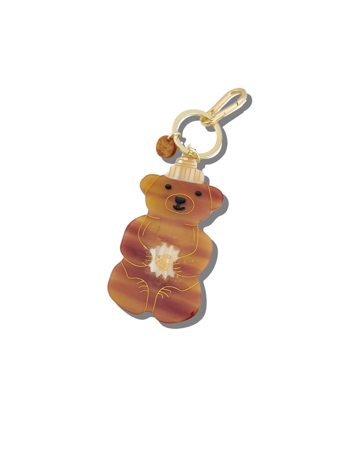 Honey Bear Bag Charm + Keychain