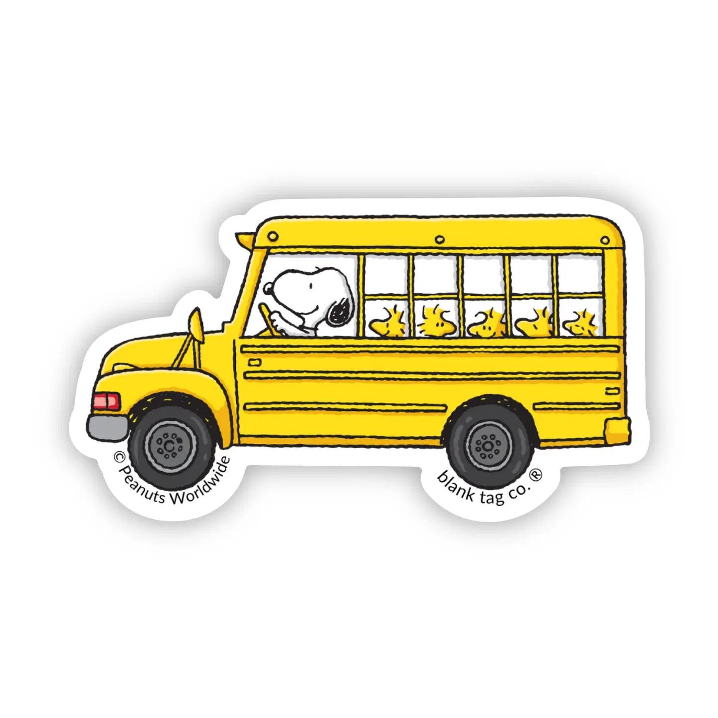 Peanuts® Snoopy Driving A School Bus