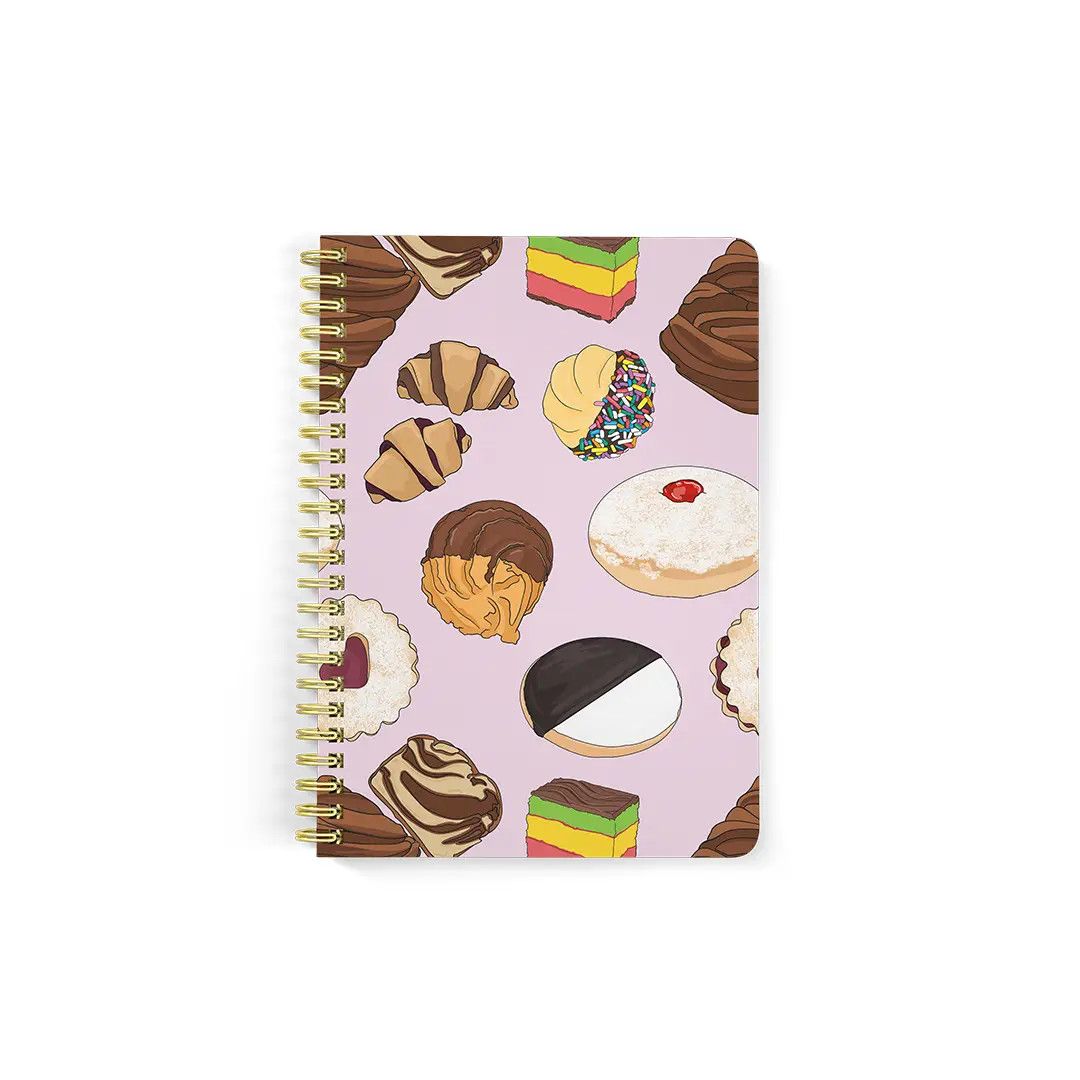 Spiral Notebook - Deli Desserts
