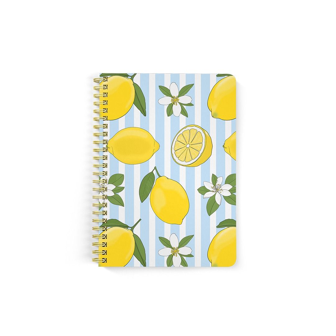 Spiral Notebook - Amalficore Lemons