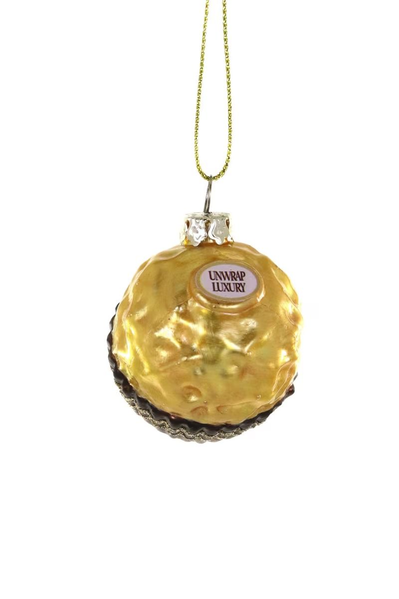 Chocolate Hazlenut Bon Bon Ornament