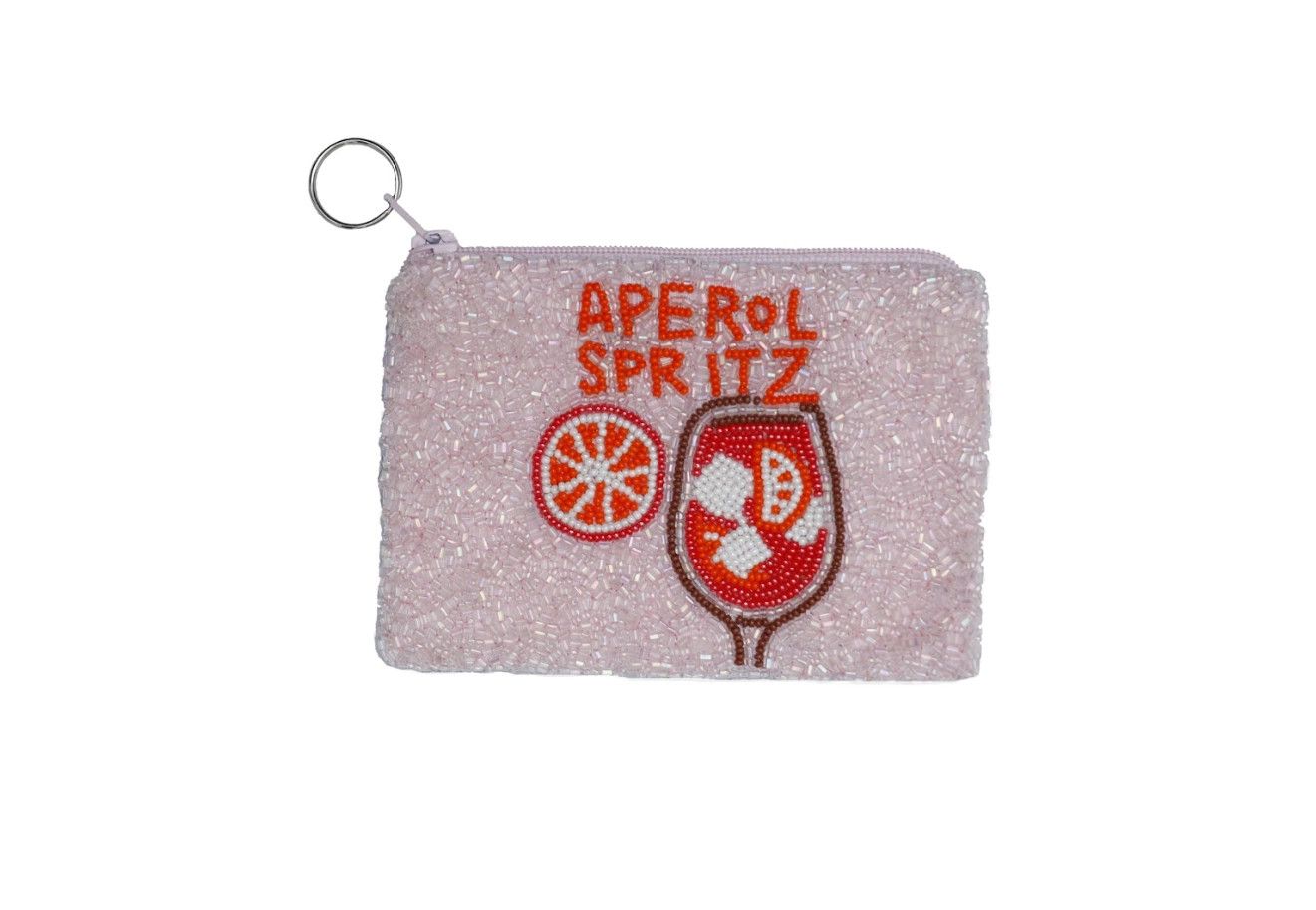 Tiana Designs Aperol Spritz Pouch Lt. Pink/Multi