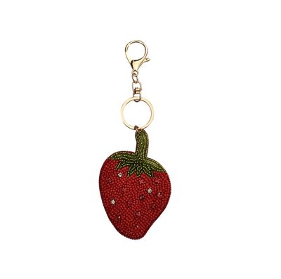 Tiana Designs Bag Charm Strawberry