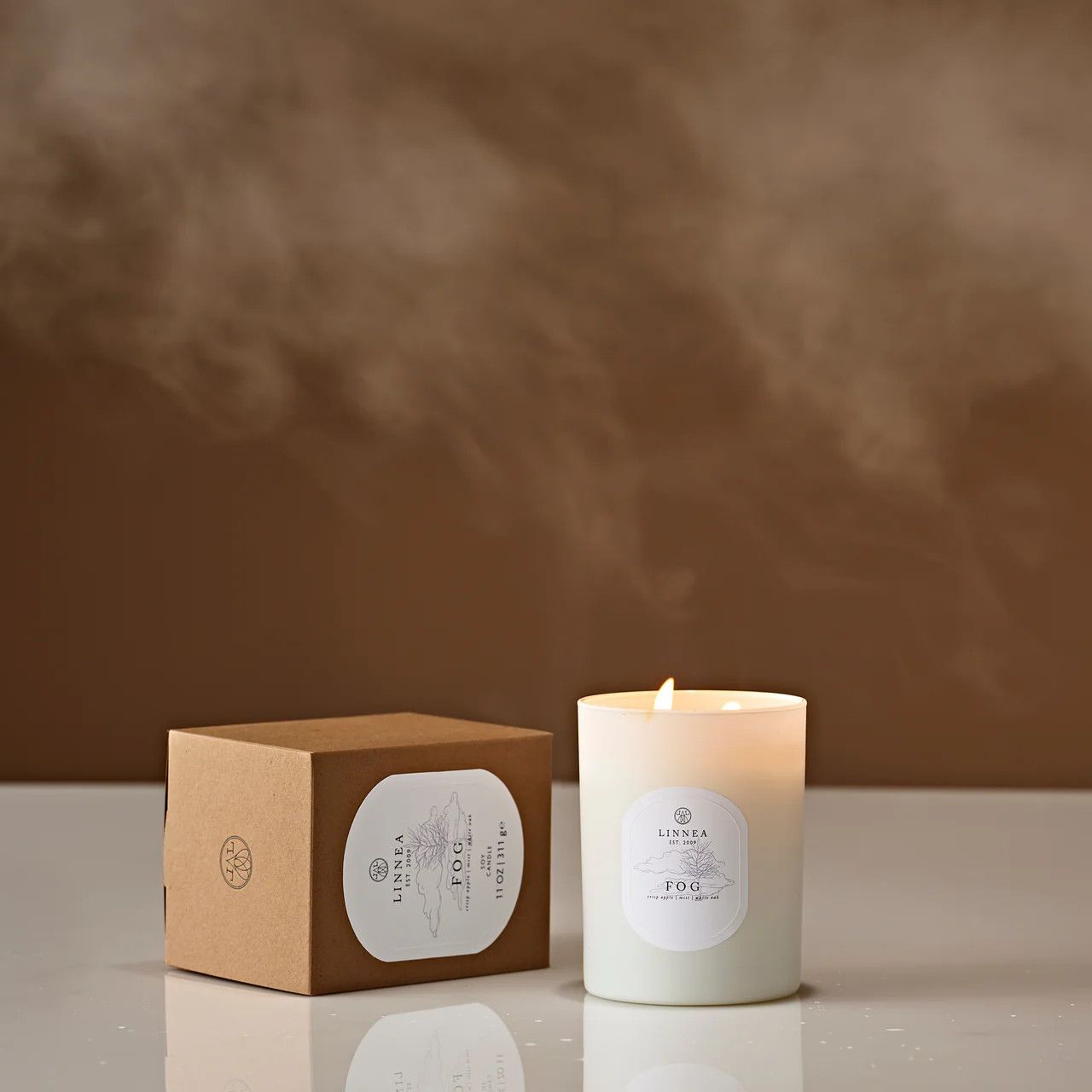 Fall Candle Fog