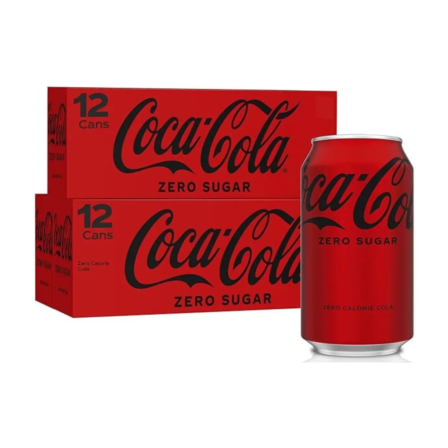 Coke Zero Soda Can Soy Candle