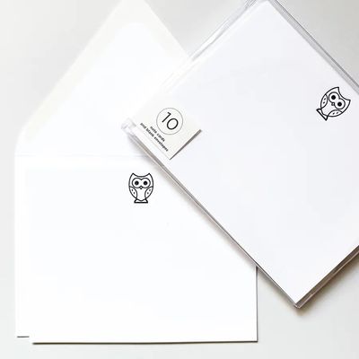 Notecard Set Owl