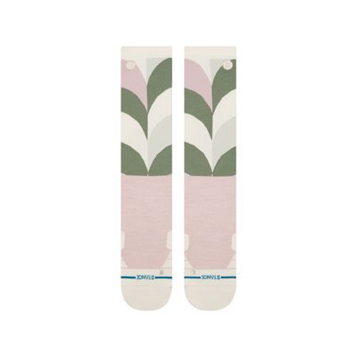 Geo Petals Wool Snow Socks