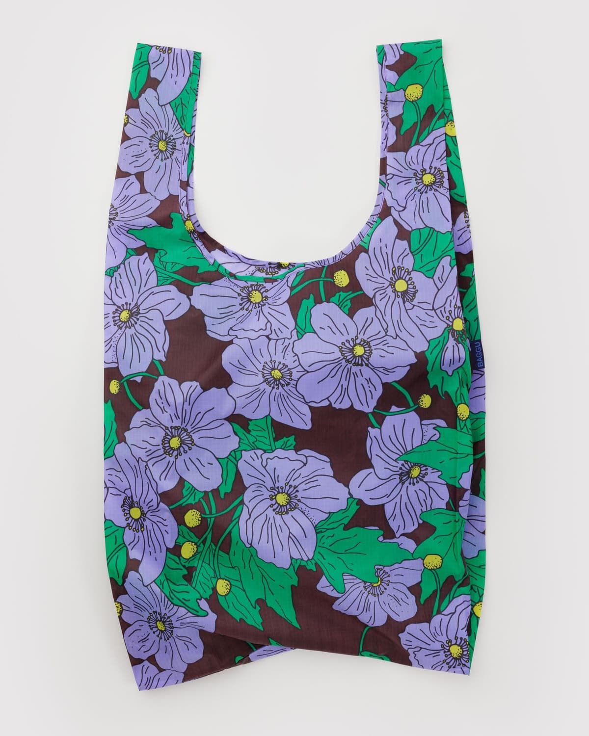 Baggu Reusable Bag Big Maroon Poppy