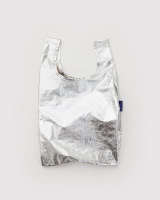 Baggu Reusable Bag Baby Chrome Metallic