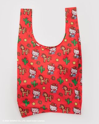 Baggu Reusable Bag Big Hello Kitty Western