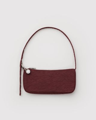Nylon Pochette Mahogany