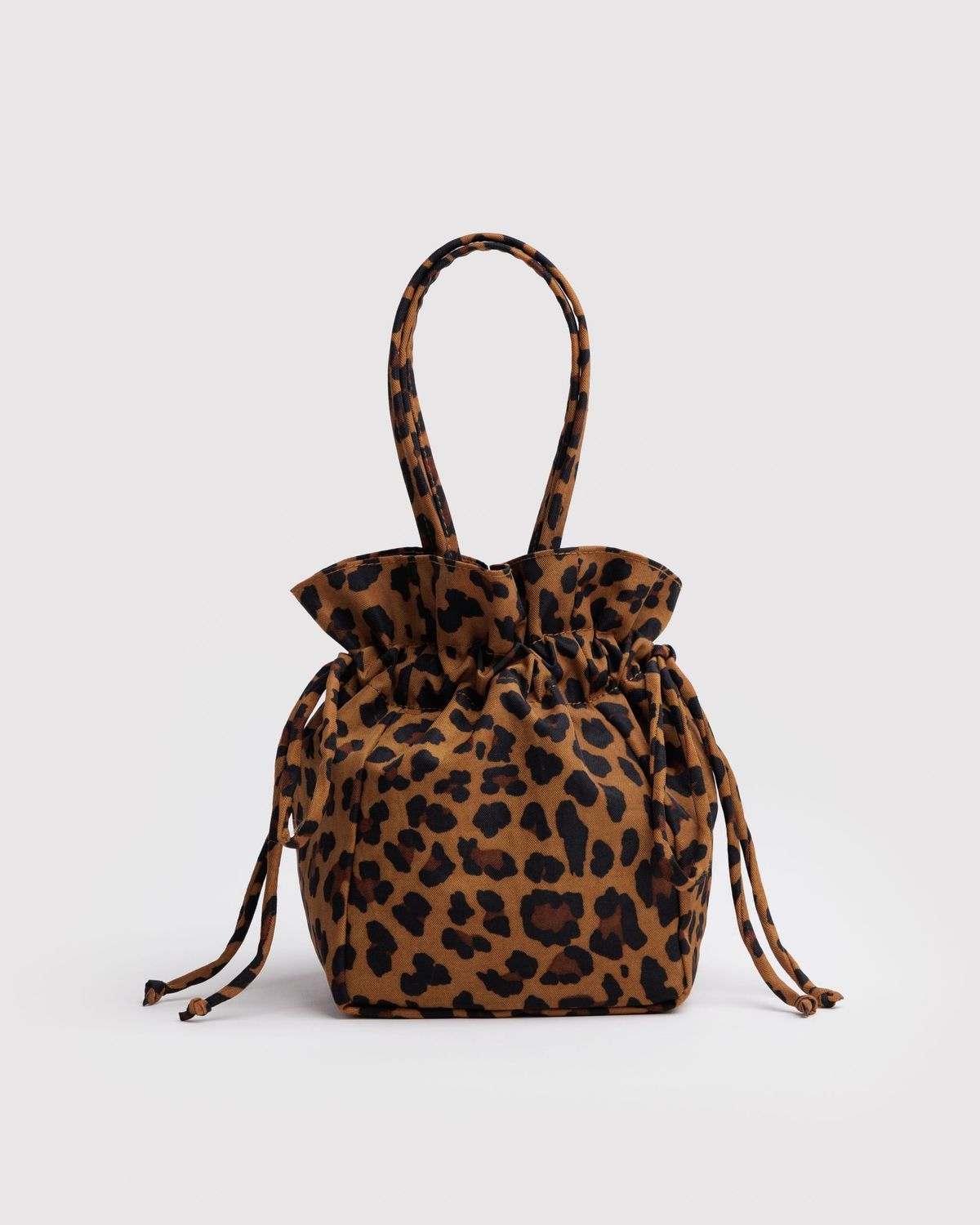 Nylon Drawstring Bag Candy Leopard