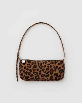 Nylon Pochette Leopard