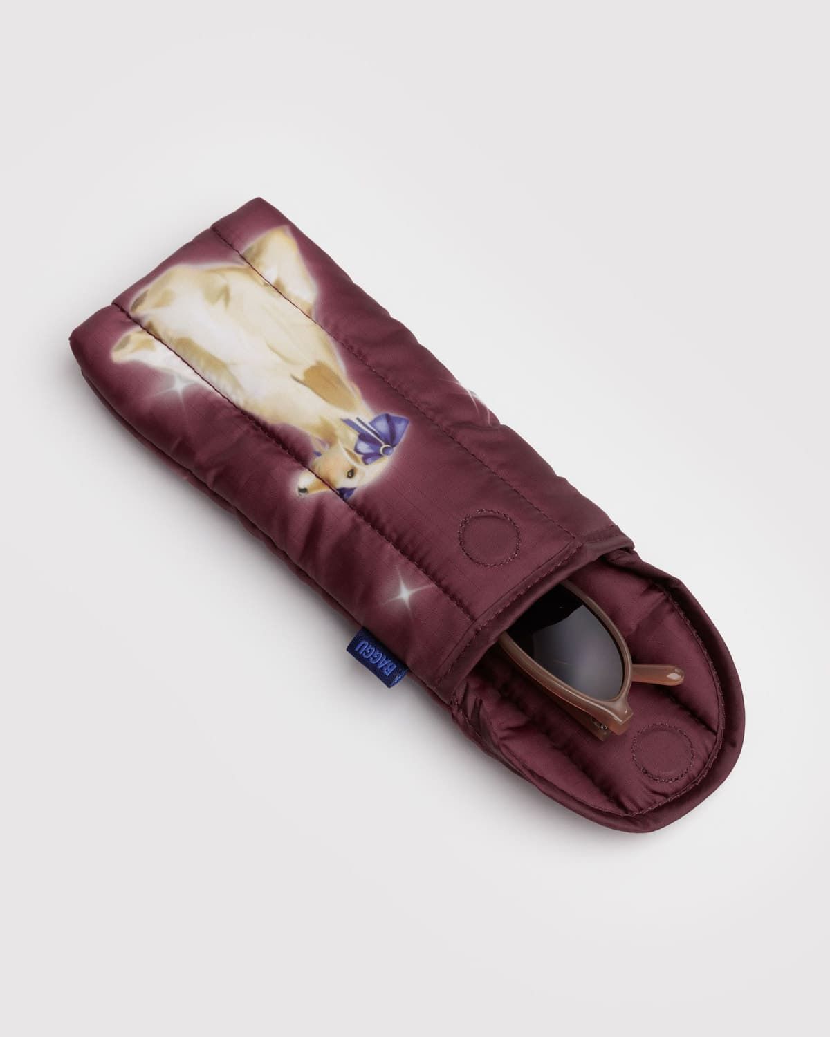 Baggu Puffy Glasses Sleeve Fancy Dogs