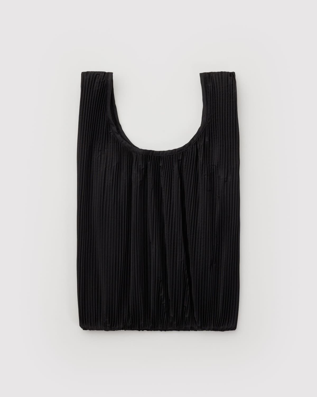 Pleated Baggu Black