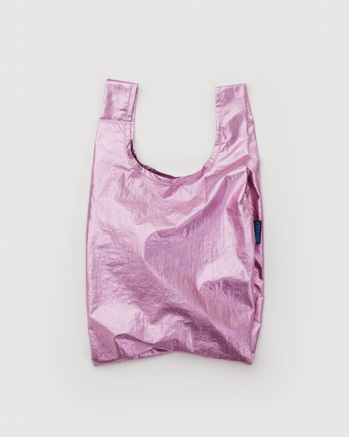 Baggu Reusable Bag Standard Blush Metallic