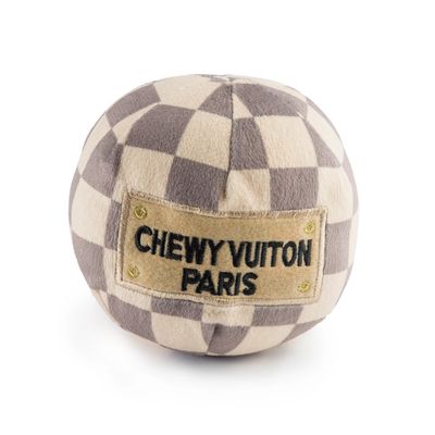 Checker Chewy Vuiton Ball 