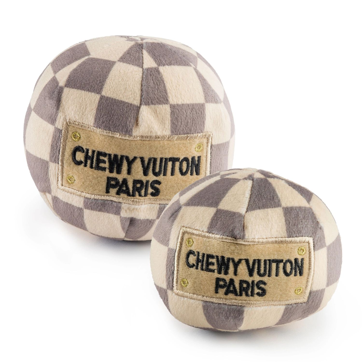 Checker Chewy Vuiton Ball 