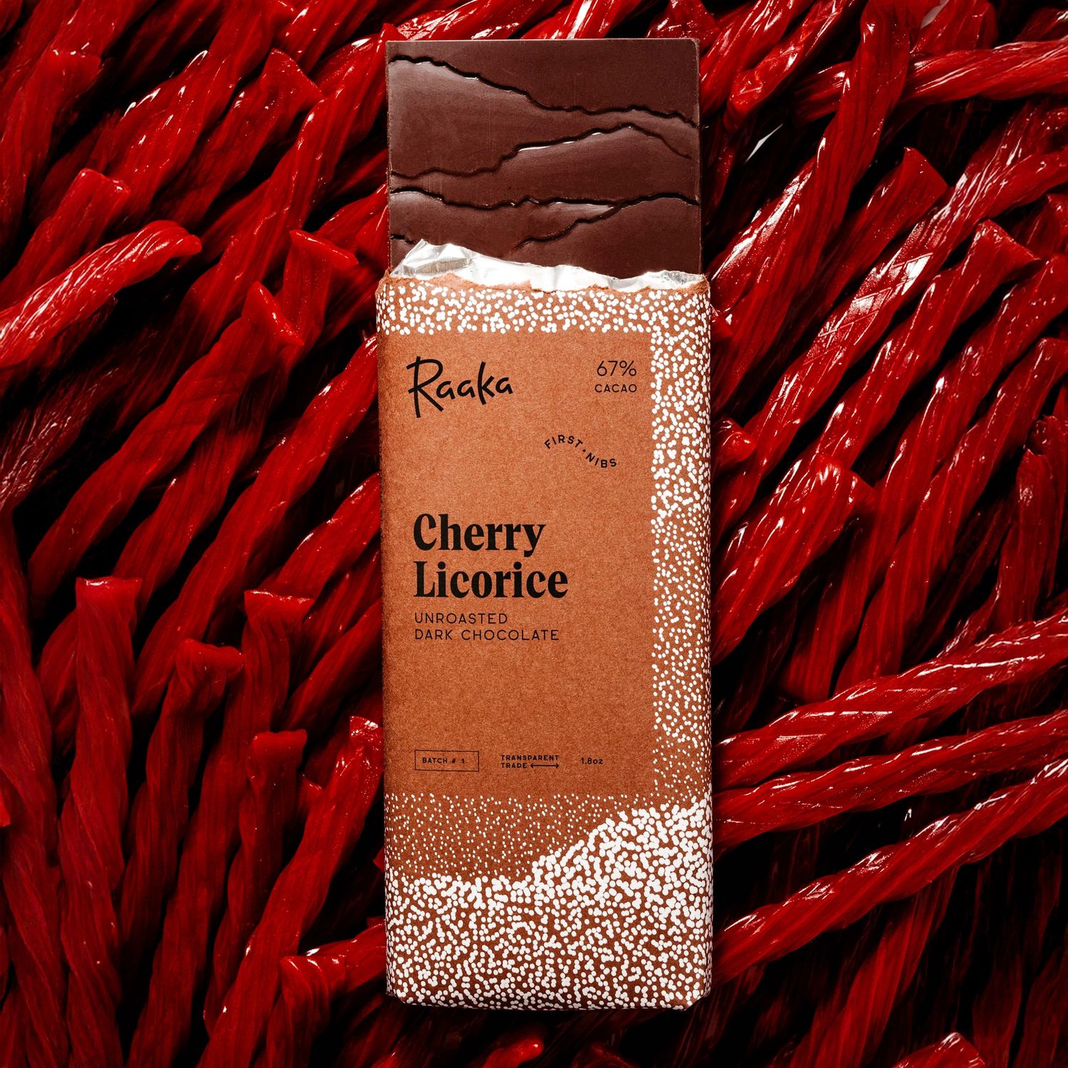 Raaka Chocolate 67% Cherry Licorice