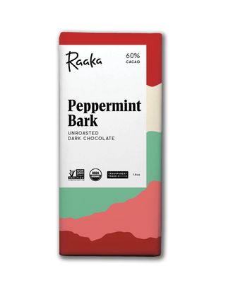 Raaka Chocolate 60% Peppermint Bark