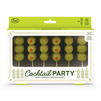 Fred Cocktail Party Olive Candles