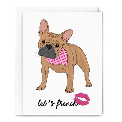 Let's French Card