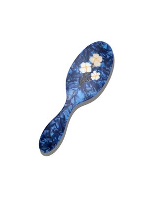 Amazing Hair Day Brush Vintage Flowers