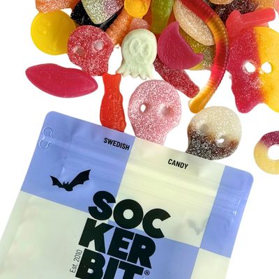 Sockerbit Spooky Gummy Swedish Candy Mix