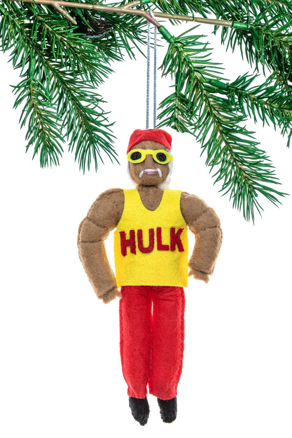 Hulk Hogan Felt Ornament