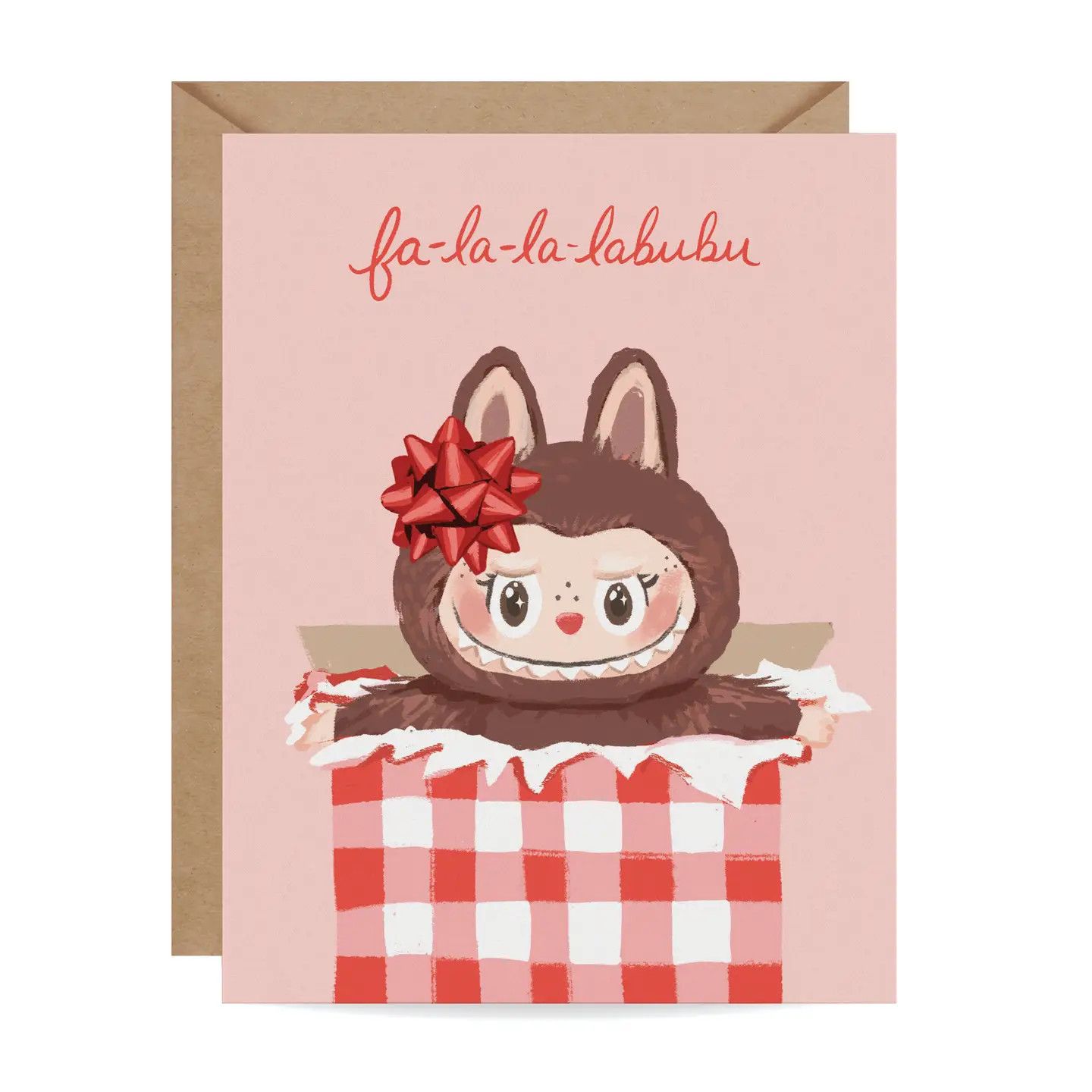 Fa-La-La-Labubu Holiday Card