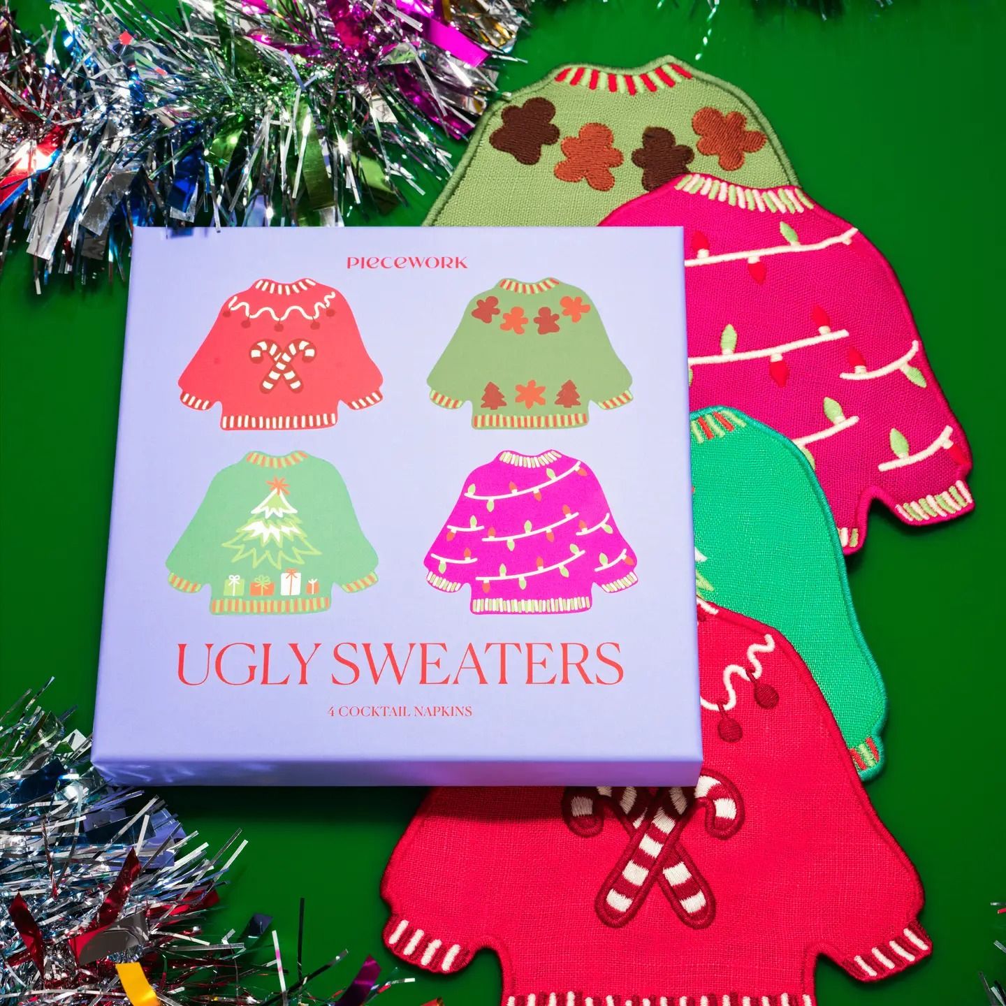 Ugly Sweaters Cocktail Napkins
