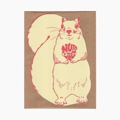 Nuts For You Squirrel Gift Card