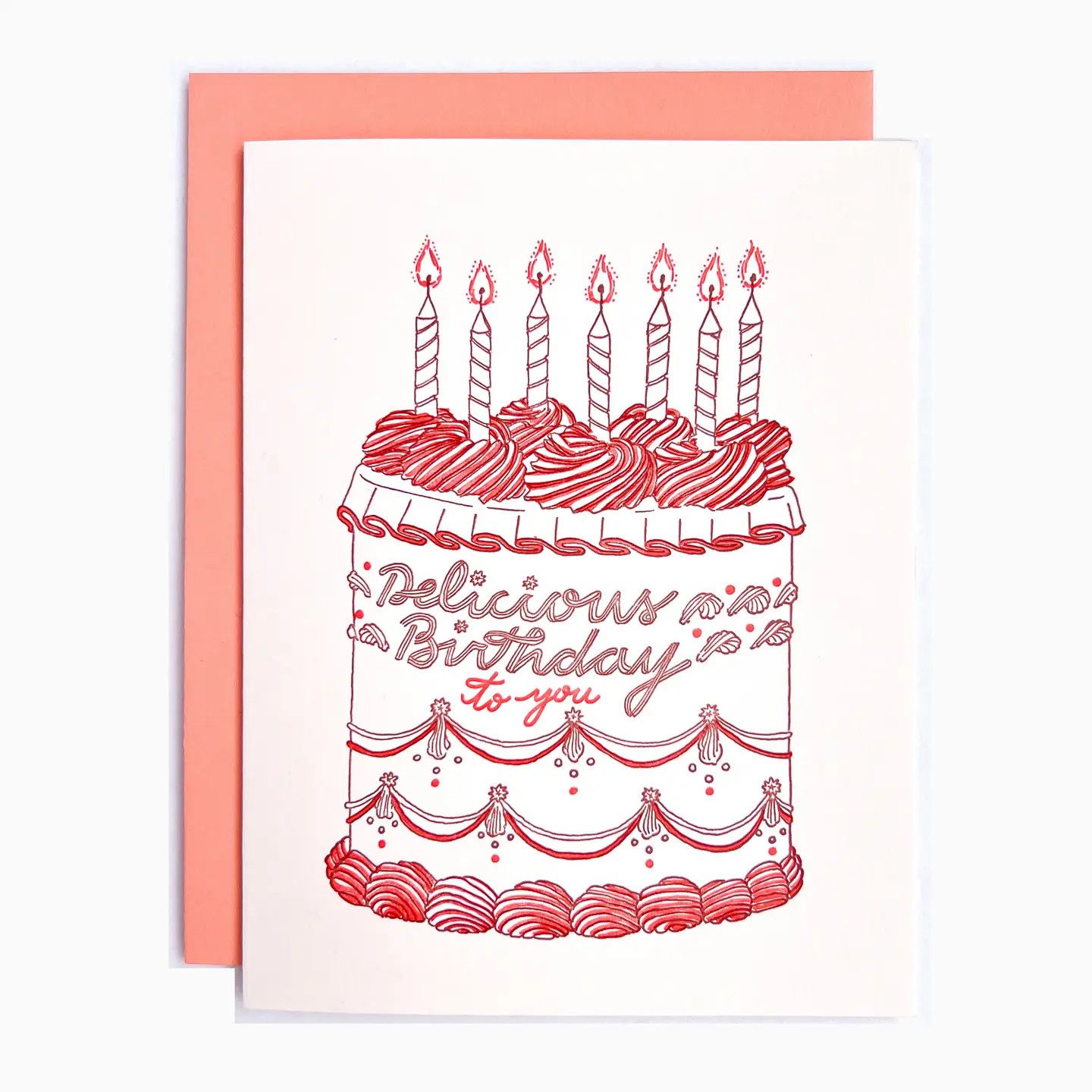 Delicious Cake Birthday Card