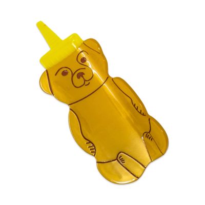 Large Honey Bear Hair Claw
