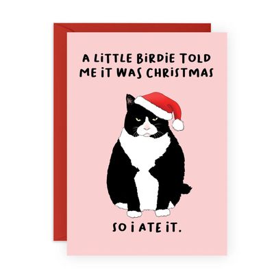 Little Birdie Christmas Christmas Card